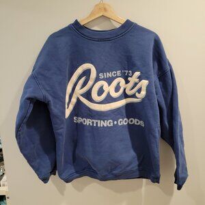 Roots Blue Crewneck Sweater